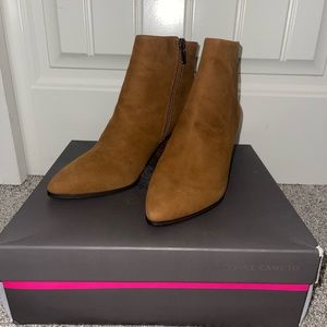 Vince Camuto Vintage Brown True Suede BOTTIE